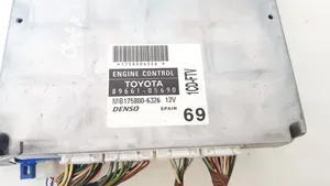 Toyota Avensis T250 Engine control unit/module 8966105690