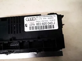 Audi A4 S4 B6 8E 8H Panel klimatyzacji 8e0820043j