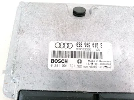 Audi A4 S4 B5 8D Блок управления двигателя 0281001721