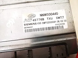 Land Rover Range Rover L322 Module de contrôle de boîte de vitesses ECU nnw500440