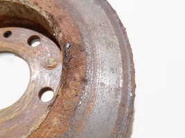 Opel Zafira A Rear brake disc neventiliuojamas