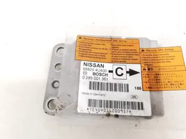 Nissan Almera Tino Turvatyynyn ohjainlaite/moduuli 988204U400