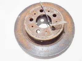 Volvo S60 Rear brake disc neventiliuojamas