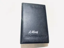 Toyota Avensis T250 Libro con el historial de mantenimiento del propietario 