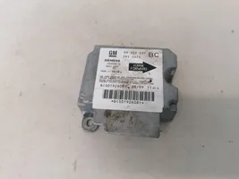 Opel Astra G Airbag control unit/module 09229037