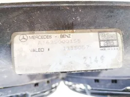 Mercedes-Benz ML W163 Osłona wentylatora chłodnicy a1633555155