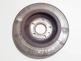 Volvo V70 Rear brake disc neventiliuojamas