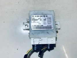 Mercedes-Benz CLC CL203 Parking PDC control unit/module a2035455832