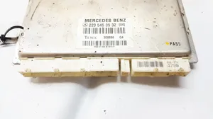 Mercedes-Benz S W220 Centralina/modulo del motore 2205450532