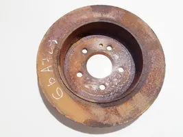 Mercedes-Benz ML W163 Rear brake disc neventiliuojamas