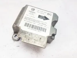 Opel Astra G Module de contrôle airbag 09229037