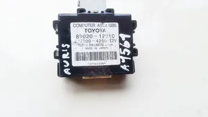 Toyota Auris 150 Muut ohjainlaitteet/moduulit 8902012010