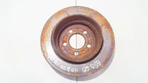 Volvo S60 Rear brake disc neventiliuojamas