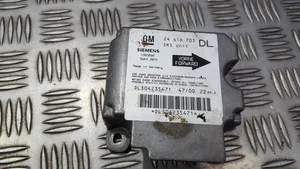 Opel Astra G Module de contrôle airbag 24416703