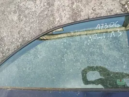 Audi A3 S3 8L Front door window glass four-door 