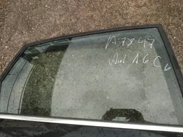 Audi A6 S6 C6 4F aizmugurējo durvju stikls 
