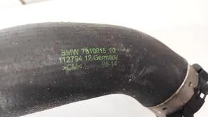 BMW 5 GT F07 Tube d'admission de tuyau de refroidisseur intermédiaire 781061502