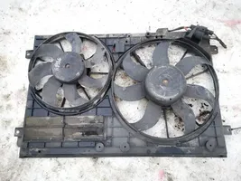 Volkswagen PASSAT B6 Radiator cooling fan shroud 1k0121205g