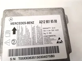 Mercedes-Benz E W212 Gaisa spilvenu vadības bloks a2129018508