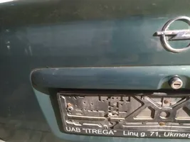 Opel Astra G Trunk door license plate light bar 