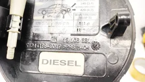 Opel Signum Bouchon, volet de trappe de réservoir à carburant 13106381