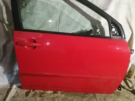 Toyota Corolla E120 E130 Drzwi przednie raudonos