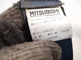 Mitsubishi Outlander Ceinture de sécurité arrière 6066751