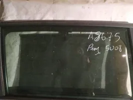 Peugeot 5008 Vitre de fenêtre porte arrière 