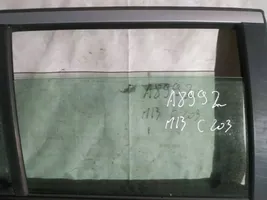 Mercedes-Benz C W203 Fenster Scheibe Tür hinten 