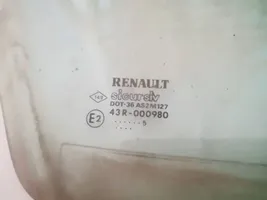 Renault 19 Vetro del deflettore posteriore 