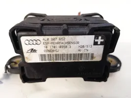 Audi Q7 4L Vakaajan pitkittäiskiihtyvyystunnistin (ESP) 4l0907652