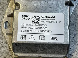 BMW X1 F48 F49 Airbag control unit/module 5A19AC3