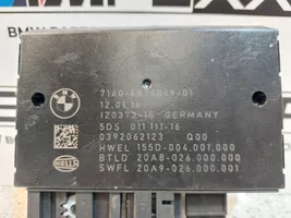 BMW 1 F20 F21 Блок управления крюка для прицепа 6874849