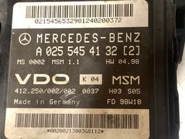 Mercedes-Benz A W168 Sterownik / Moduł ECU A0255454132