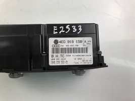 Audi A8 S8 D3 4E Sisätuulettimen ohjauskytkin 4E0919158A