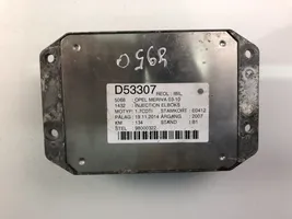 Opel Meriva A Komputer / Sterownik ECU silnika 8980003221