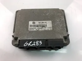 Seat Arosa Unité de commande, module ECU de moteur 047906027