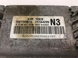 Chevrolet Kalos Komputer / Sterownik ECU silnika 25184299