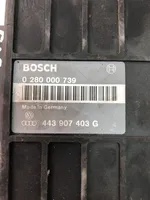 Volkswagen PASSAT B3 Komputer / Sterownik ECU silnika 443907403G