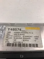 Nissan Primera ABS control unit/module 0265108013