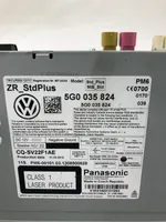 Volkswagen Golf VII GPS-navigaation ohjainlaite/moduuli 5G0035824