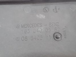 Mercedes-Benz ML W163 Coperchio scatola dei fusibili 1635400382