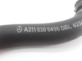 Mercedes-Benz E W211 Tubo flessibile del liquido di raffreddamento del motore A2118300496