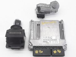 Mercedes-Benz E W211 Juego de cerradura y set ECU del motor A6481531279