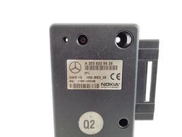 Mercedes-Benz C W203 Puhelimen käyttöyksikkö/-moduuli A2038209926