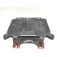 Audi A4 S4 B8 8K Plaque, cache de protection de boîte de vitesses 8K1863822J