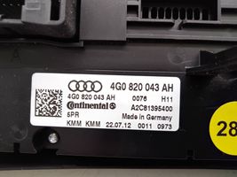 Audi A6 S6 C7 4G Ilmastoinnin ohjainlaite 4G0820043AH
