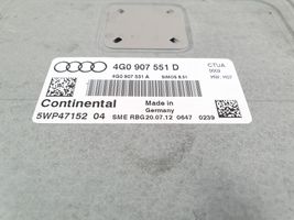 Audi A6 S6 C7 4G Juego de cerradura y set ECU del motor 4G0907551D