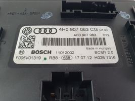 Audi A6 S6 C7 4G Juego de cerradura y set ECU del motor 4G0907551D