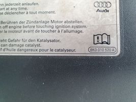 Audi A6 S6 C7 4G Viršutinė dalis radiatorių panelės (televizoriaus) 4G0807081